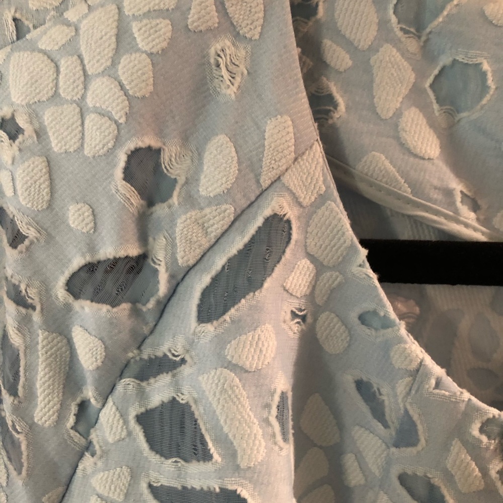 Powder Blue Blazer - Picture 3 of 8